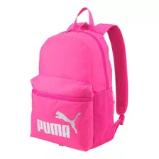 Mochila Puma Phase Backapack 799 Color Rosa Chicle Diseño De La Tela Liso