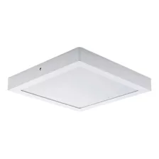 Panel Plafon Led 12w Aplicar Cuadrado 17x17cm