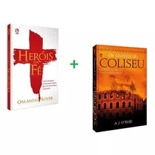 Kit 2 Livros Heróis Da Fé + Os Mártires Do Coliseu