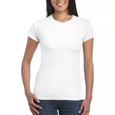 Camiseta Algodón Spandex Tallas Grandes Ma/corta Básica Dama