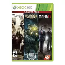 Jogo Seminovo 2k Power Pack Darkness 2 Bioshock 2 Mafia Ii