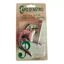 Capo Para Guitarras New Beat (plata) Cd-110c