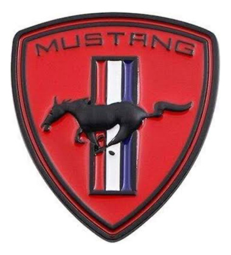 Emblema Embellecedor Ford Mustang Metalico Escudo Poni Foto 7