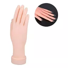 Mano Flexible Para Practica Manicura Uñas Esculpidas Oms