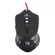 Mouse Gamer Negro+pad Mouse Marvo Color Negro