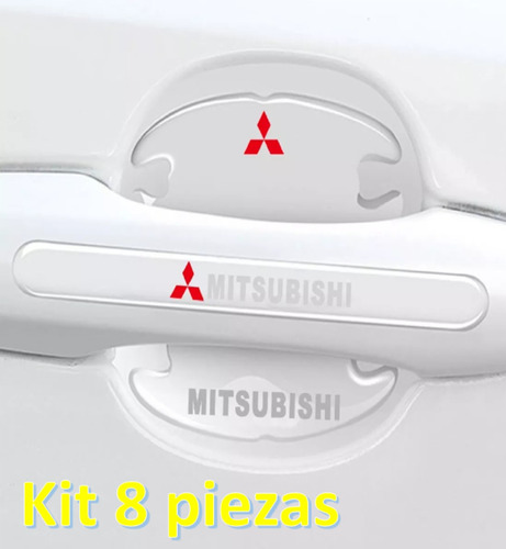 Porta Placas Mitsubishi Mirage Lancer L200 Xpander Mont 2pzs