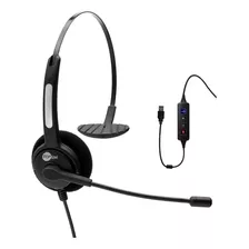 Headset Usb Voip C/ Cancelador De Ruído Htu-300 - Topuse