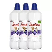 Lysoform Pets Super Kit 3 Litros Elimina Odores Dos Pets