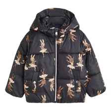 Campera Puffer H&m Para Niña Rabbit