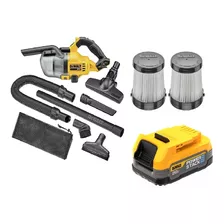 Aspirador De Pó Portátil Dewalt 20v Dcv501 1bateria + Filtro