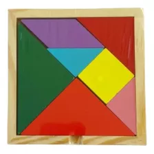 Tangram Rompecabezas De 7 Piezas Puzzle Didactico