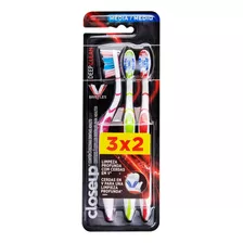 Escova De Dentes Closeup Deep Clean Medio Pacote X 3