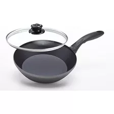 Swiss Diamond Edge Stir Fry Pan W Lid 95 Gris