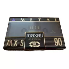 Cassette Maxell Mx-s 90 Metal. Blister Cerrado. Japon