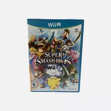 Super Smash Bros Wiiu Mídia Física Original Americano