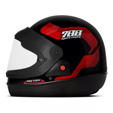 Capacete Fechado Pro Tork Sport Moto 788 Viseira Cristal 