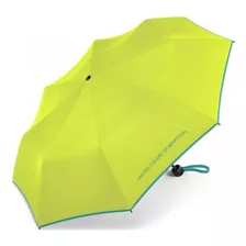 Guarda Chuva Benetton Super Mini Manual Diversas Cores Cor Verde-limão