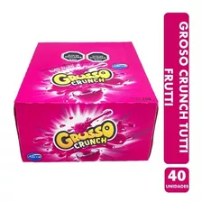 Chicle Grosso Crunch Tutti Frutti 40 Unidades