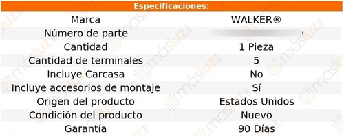 (1) Sensor Masa De Aire Lexus Sc300 3.0l 6 Cil 98/00 Walker Foto 5