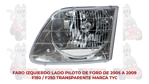Faro Ford F150/f250 2005-2006-2007-2008-2009 Trans Tyc Ore Foto 2