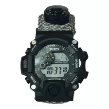 Reloj Táctico Militar Supervivencia Malla Paracord - Mli