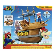 Nintendo Super Mario Deluxe Juego De Nave Aérea De Bowser