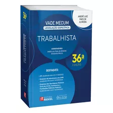 Vade Mecum Trabalhista Legislação Específica - 36ª Edição/2023, De André Luiz Paes De Almeida. Editora Rideel Bicho Esperto, Capa Mole Em Português, 2023