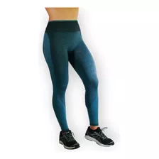 Calzas Deportivas Mujer Pink Leggings Gym Turquoise