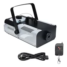 Máquina De Fumaça 1500w + Controle Sem Fio C/ Dmx Nf-e Cor Prateado 220v