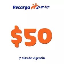 Recarga De 50 Pesos Todas Las Compañías