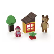 Masha E O Urso Mini Figuras E Blocos Montar - Monte Líbano