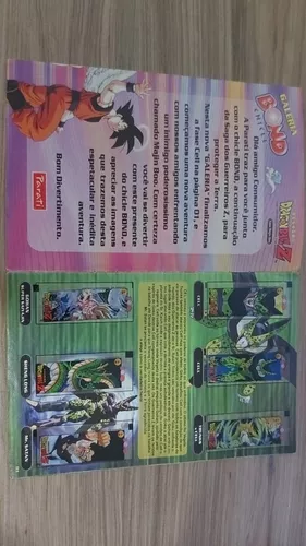 Álbum Dragon Ball Z Saga Cell Completo Bond Chicle Parati - Desconto no  Preço