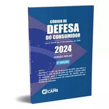 Código De Defesa Do Consumidor Versão Bolso, De Editora Capri. Editora Capri, Capa Mole, Edição 6 Em Português, 2024
