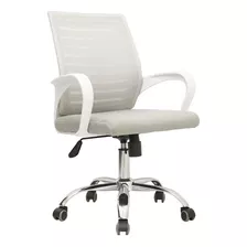 Silla Ergonómica De Oficina Giratoria Dex Bonno Gris