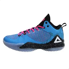 Tenis Básquetbol Peak Profesional Blue Pink Lou Williams