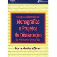 Guia Para Elaboracao De Monografias E Projetos De Dissertaca