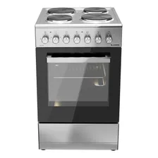 Cocina Electrica James 4 Discos C801 A Tks Acero Inox Ehogar