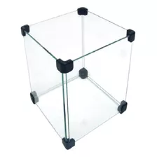 Caixa De Vidro Decorativa Temperado 0,20 Cm X 0,20 Cm