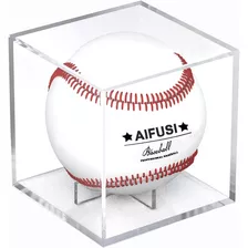 Base Transparente Exhibidor Porta Pelotas Beisbol Baseball