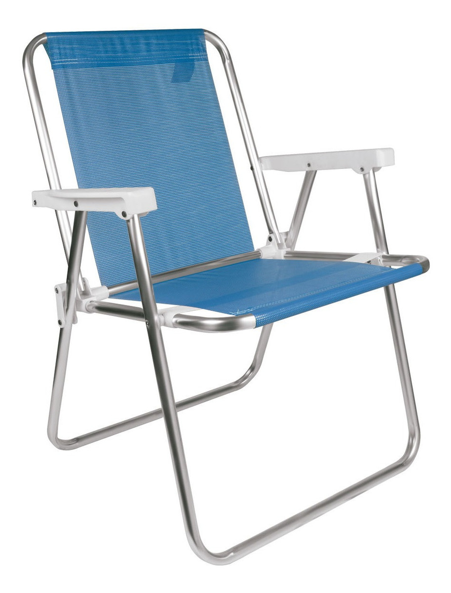 Sillon Playa Camping Pescador Aluminio Sannet Mor