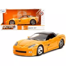 Chevrolet Corvette 2006 Escala 1:24 De Metal Jada