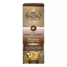 Tío Nacho Shampoo Anti Canas Henna Egipcia Anti Caída 415ml