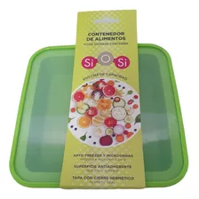 Contenedor Para Alimentos De Silicona 16 X 4cm Silicosas