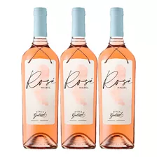 Vino Finca Gabriel Edicion Especial Malbec Rose Pack X3