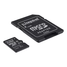 Memorias Micro Sd Hc 64gb Kingston Clase 10 Nuevas