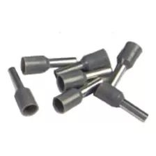 Terminal Ferrule 2,5mm Gris, Bolsa 100 Unidades