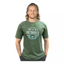 Camiseta Nicoboco Original Masculina Verde Lançamento