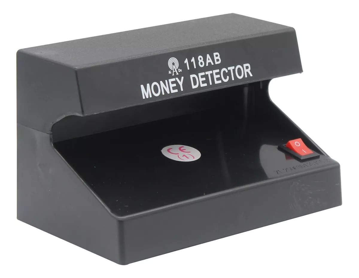 Detector Identificador Uv Teste Notas Cedulas Dinheiro Falso