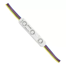 Modulo 3 Leds Smd 5050 Exterior Rgb Wmo-001