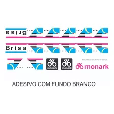 Adesivos Antiga Bicicleta Monark Brisa 1988